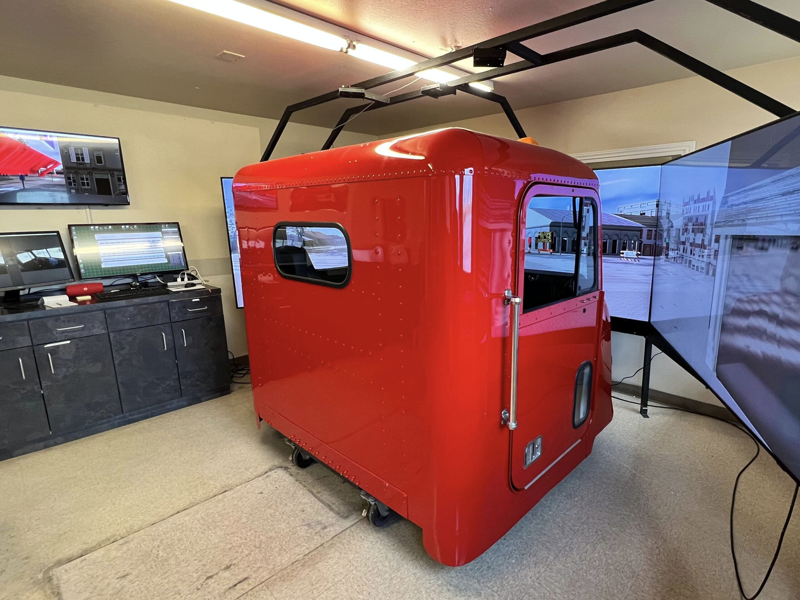 Idaho Fire Service Technology Simulator 5th Wheel Trailer - Passenger Side