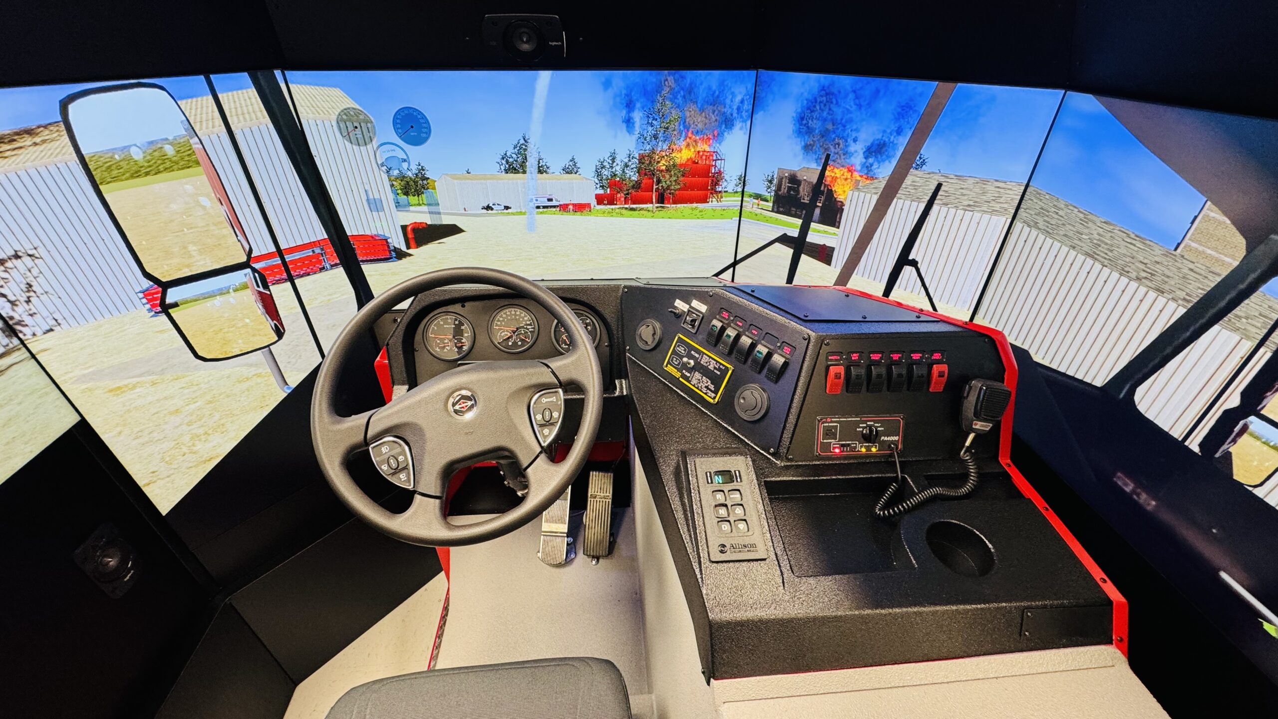 Idaho Fire Service Technology Simulator 5th Wheel Trailer - Inside